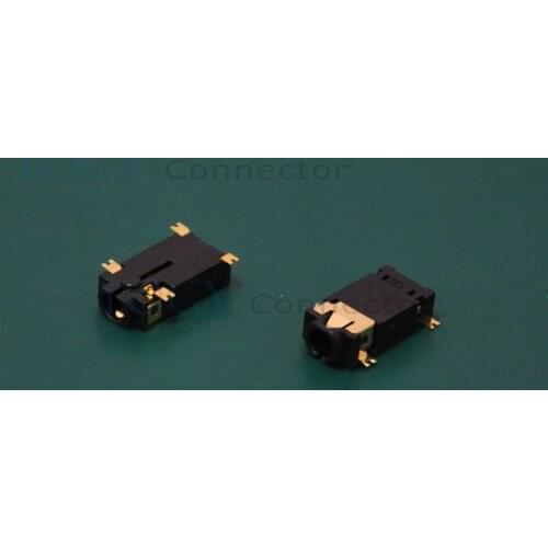 20pcs Audio Jack, 2.5mm 4 Fixed feet SMT, Headphone Jack Connector, Size 11.3x5.6x3, fit for tablets, phones, mp3, mp4