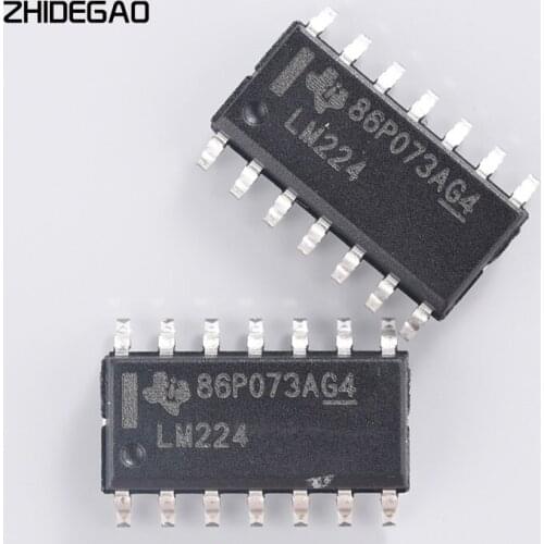 5pcs LM224DR QFour-channel Operational Amplifier IC SMD SOP14 New Original