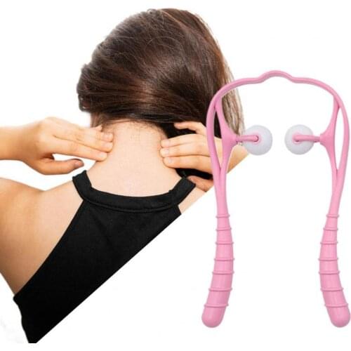 50% Hot Sale Neck Massager Improve Sleep Quality Enhance Immunity PP Manual Cervical Tool Roller for Gift