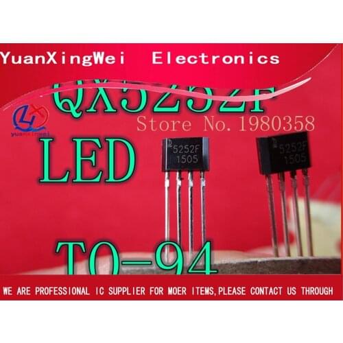 50pcs QX5252F QX5252 5252 LED Driver IC Solar Garden Light IC DIY Joule Thief kit Greenhouse LED Light Driver Module