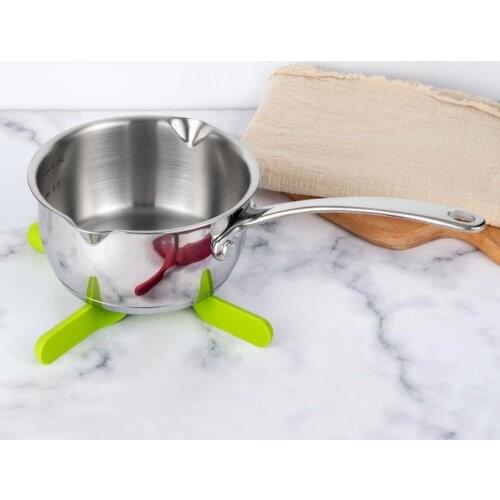 750ml Mini Chocolate Milk Sauces Cuisine Pan Picnic Pot Carbon Steel Heating Pot Without Pot Pan