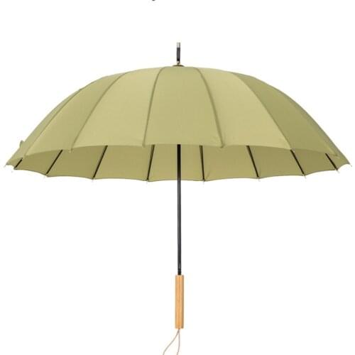 16K Big Golf Umbrella Rain Women Men Long Handle Business Umbrellas Windproof Strong Stick Umbrellas Paraguas