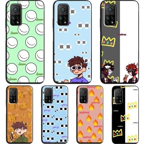 Dream smp symbols Case For POCO F3 F2 M3 X3 Pro Cover For Xiaomi Mi 11 Lite Ultra Mi 10T Pro Mi Note 10 Lite