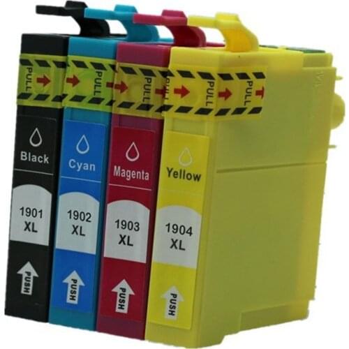 Einkshop T1901 Ink Cartridges for Epson T1901 - T1904 For EPSON ME 301/401 WF-2538 WF-2528 ME-301 ME-401