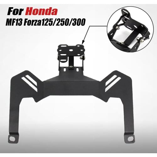 For Honda Forza 300 250 Forza 125 MF13 2017-2020 Phone Holder Stand Holder GPS Navigator Plate Bracket Motorcycle Accessories