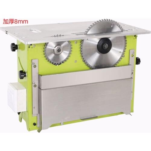 Electric Dust-Free Composite Wood Table Saw Multifunctional Woodworking Sliding Table Saw Integrated Precision Cut Saw