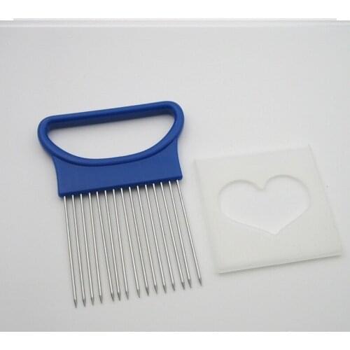 Factory Kitchen tools Stainless steel onion insert onion needle tender meat needle onion chopper