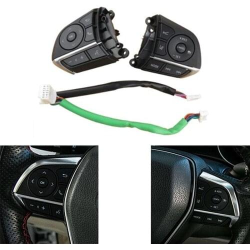 Steering Wheel Cruise Control Buttons Switch for Toyota Avalon Camry RAV4 84250-06850 Car Interior Accessories
