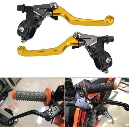 CNC Short Brake Clutch Lever For Suzuki DR DS PE RM TM TS 50 75 90 100 125 185 200 250 370 400 465 500