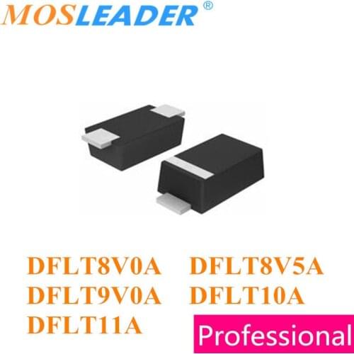 Mosleader 1000pcs SOD123FL DFLT8V0A DFLT8V5A DFLT9V0A DFLT10A DFLT11A DFLT8V0 DFLT8V5 DFLT9V0 DFLT10V DFLT11V High quality