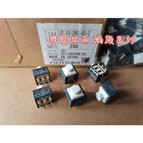 Original New 100% LP1S-26S-10-Z 15*15*16 square reset button switch double row 6pin