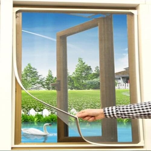 Anti-mosquito screen self-adhesive window screen curtain hook and loop sand screen self-assembled detachable household