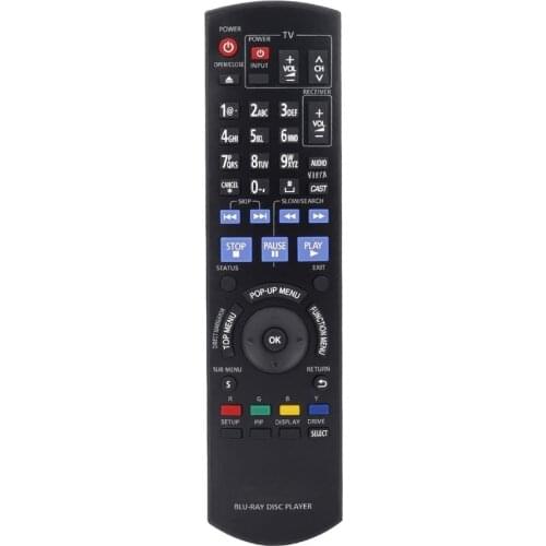 Remote Control for Panasonic BLU-RAY DISC DVD PLAYER N2QAyB000508 DMP-BDT300 DMP-BDT350