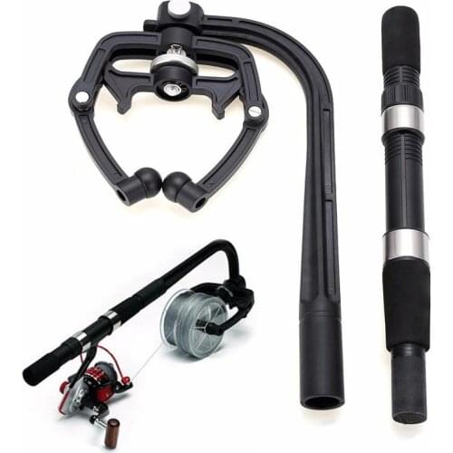 Fishing Line Spooler Reel Winder Line Spooling Station System Machine Protable Fishing Tools Accessories