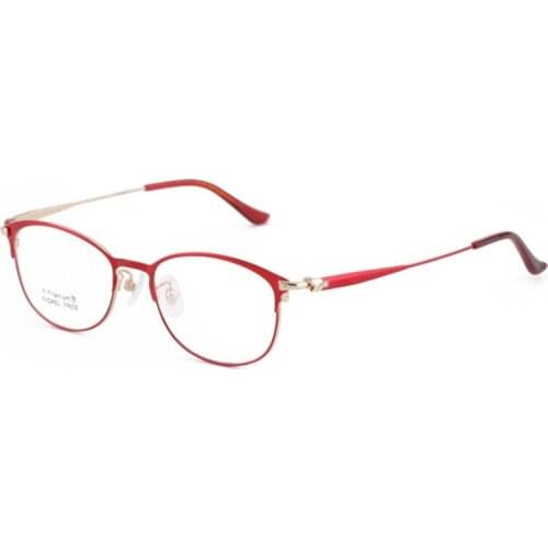 Titanium Eyeglasses Frame Women Full Frame Myopia Glasses Prescription Glasses Designer Optical Glasses Frame 646