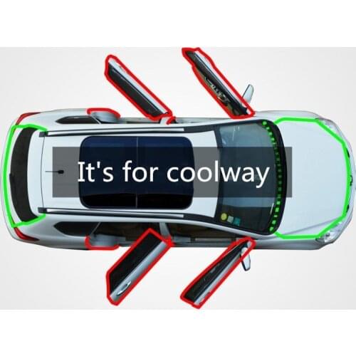 For dodge cool car edge seam sound-proof noise-reduction anti-collision sound-proof modified rubber