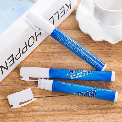 1pc Decontamination Stick To Stain Pen Multi-functional Pen Cleaner Stain Decontamination Removal Cleaning Dry Emergency E8V4