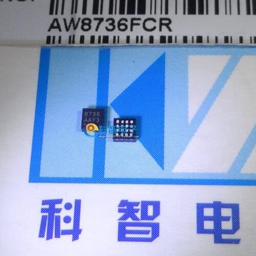 10pcs/lot 100% New&original AW8736FCR AW8736 Marking:8736 QFN16