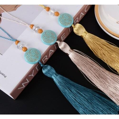 10Pcs/Lot Color Cord Small Key Tassel Fringe Curtain Accessories DIY For Valance Tablecloth Cushion Sofa Key Tassels Tie Back