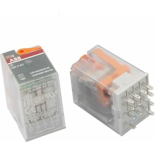 2PCS NEW For ABB CR-M230AC4L Auxiliary Contacts free shipping