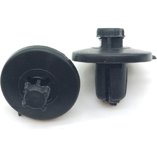 50Pcs Car Wing Board Lining Clip Auto Fender Fixed Fastener For Peugeot 206/307/408 Citroen Triumph/ Sega C2 8mm Hole