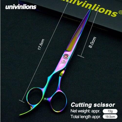 7" Left Hand Pet Dog Grooming Scissors Lefty Scissors Dog Hair Clippers Cat Shears Dog Straight Scissors Pet Trimmer Toilettage
