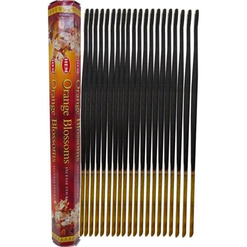 Orange Blossom Scented 20 Stick Incense-Orange Blossoms