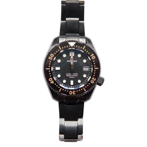 PROXIMA dive watch for men,mens automatic watches 30 Bar waterproof self wind mechanical wristwatch NH35 sapphire ceramic bezel