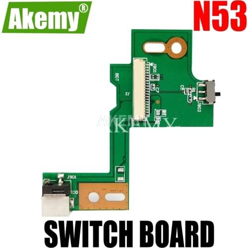 For Asus DC POWER JACK N53SV N53 N53S N53J N53TA N53TK N53SM N53DA N53SL N53SN N53JG N53JN N53JF N53JQ SWITCH BOARD