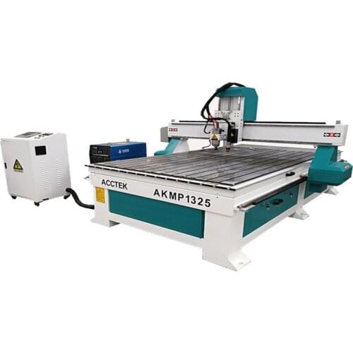 AccTek 4x8 Size CNC Woodworking Machine AKMP1325 Two Functions Cnc Plasma Cutting Machine Art Design
