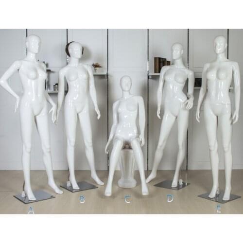 Hot Sale Best Fashionable High Level Female Fiberglass Full Body Mannequin Factory Direct Sell