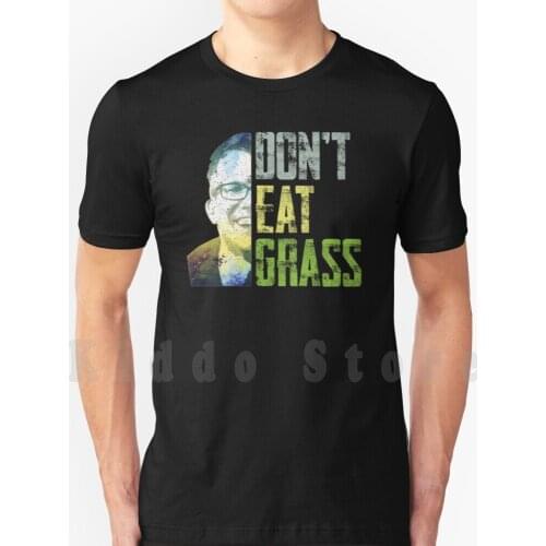 Dont Eat Grass Grunge Style T Shirt Print For Men Cotton New Cool Tee Dont Eat Grass Hank Green John Green Do Not Eat Grass