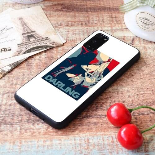 For Samsung Galaxy Darling 02 Hope Soft TPU border Samsung Galaxy Case