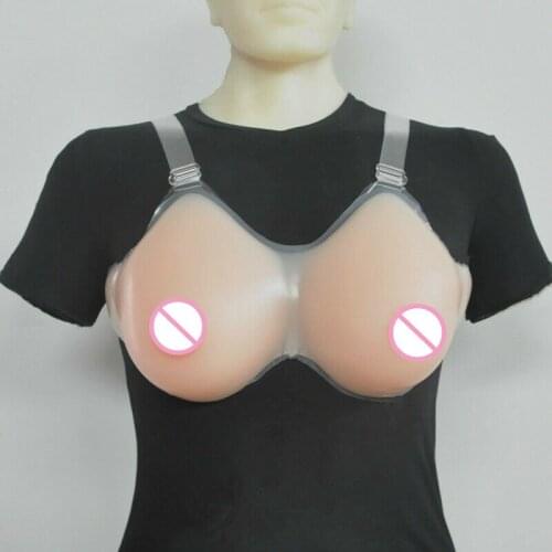New Silicone Fake Breasts Fake Breasts Transvestites Breast Form Enhancers Cross-dressing Queens Suitable for Mastectomy
