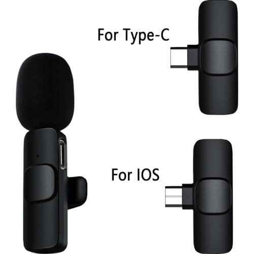 New Wireless Mini Microphone Musical Instrument Practice Creation mic For iphone 12 xiaomi huawei Live Radio Home Studio USB-C