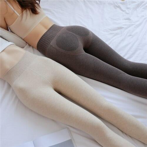 Casual High Waist Winter Thicken Warm Pants Women Leggings Skinny Slimming Pants High Elastic Velvet Ladies Legging