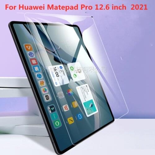 Tempered Glass for Huawei Matepad Pro 12.6 inch 2021 5G WGR-W09 Wi-Fi Screen Protector Tempered Glass Film