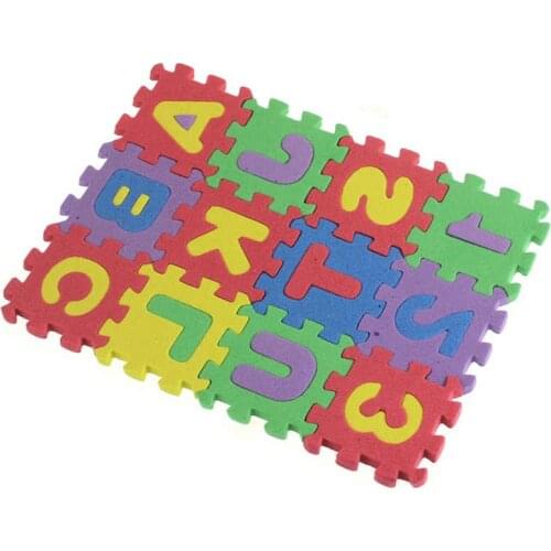 Developmental Toy baby toy 36Pcs Baby Child Number Alphabet EVA Puzzle Foam Maths Educational Toy Gift,Toys for Baby K0140