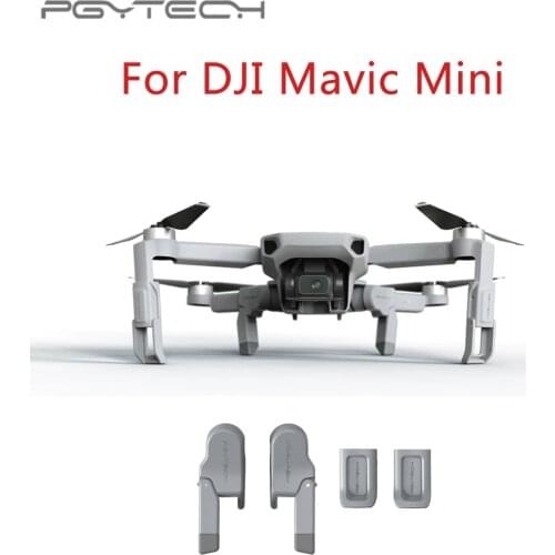 PGYTECH Landing Gear Leg For DJI Mavic Mini /Mini 2 Heightened Shock-absorbing Stabilizers Leg for For DJI Mavic Mini