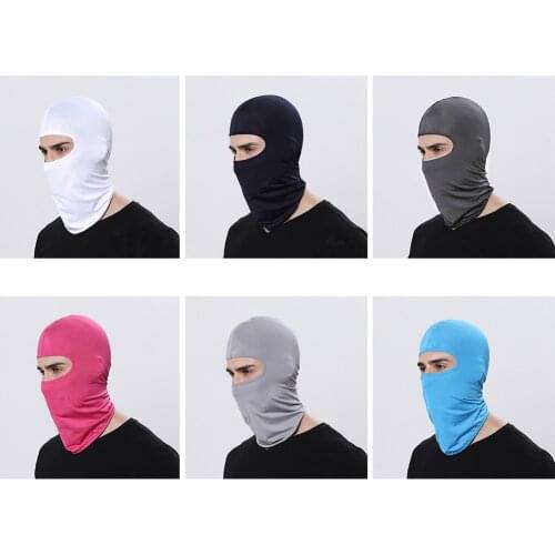 Solid Full Face Cover Mask Riding Bike Scarf Portable Waterproof Motorcycle Ski Cycling Beanie Hat Cycling Elements