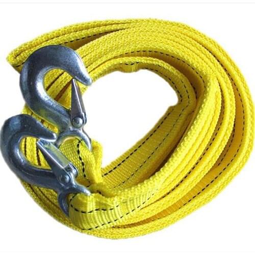 1pc Nylon Car Towing Rope 4 M 5 Ton Car Emergency Trailer Escape Strap Hot Selling Car Accessory