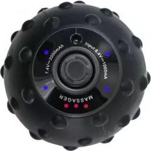 12W Electric Roller Ball 4 Speed High Intensity Vibrating Massage Ball Senoeory Muscle Vibration Massager Yoga Fitness Equipment