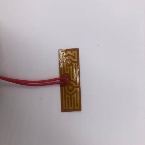 193.6x275mm 24V 75WPI Heating Film Plate Polyimide Electric Heated Panel Pad Mat Electrotherma Flexible Adhesive Foil Oil Heater