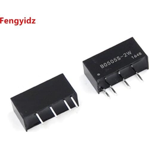 2pcs B0505S-2W DIP-4 DC-DC B0505S 2W SIP-4 B0505S-2WR2
