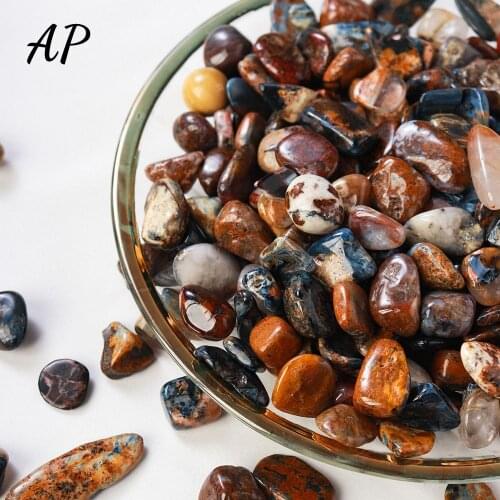 50g/Bag Natural Crystal Irregular Peter Stone Rock Tumbled Crushed Stone Healing Reiki Gravel Garden And Aquarium Decoration