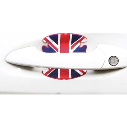 Accessories For BMW Mini Cooper Countryman Clubman one R F Series 4 Doors Handle Bowl Insert Rubber Sticker Anti Crash