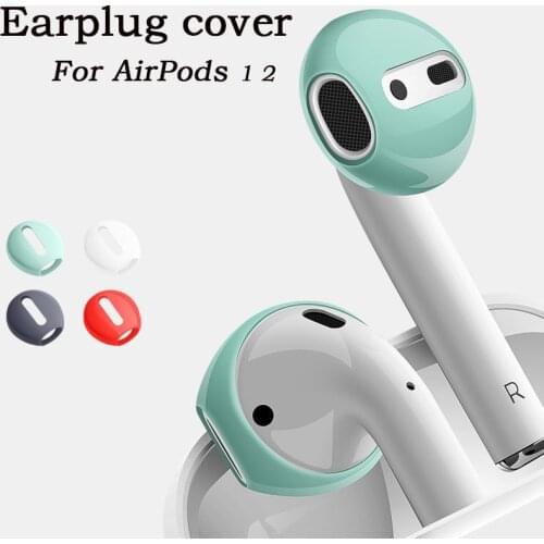 Ear pads for Airpods1/2 Wireless Bluetooth For Apple iPhone 12 Pro Max EarPods Earphone silicone protective sleeve