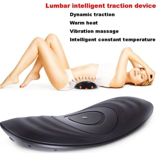 Electric Lumbar Traction Device Treatment Instrument Heating Physiotherapy Lumbar Back Massage Physiotherapy Instrument Waist