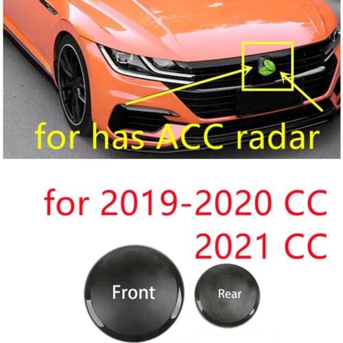 Not affect radar ACC function running flat Rear and Front car logo suitable for VW 2019 2020 2021 CC