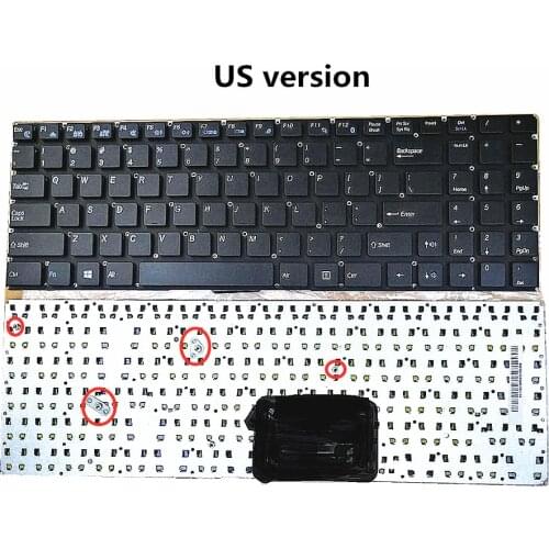 New Laptop US/EU/BE/GR Keyboard for Civiltop CTL-H15 CTL-HS54C Steelblade CN A56 KU53 DOK-V6385A 641100198004